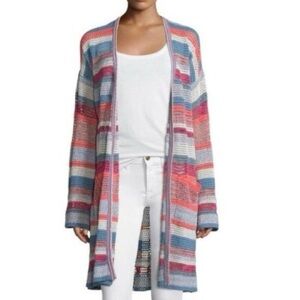 Zadig & Voltaire Celia Ho Midi Open Front Long Sleeve Cardigan